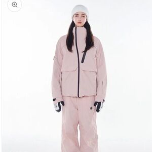 Brand New: Ski & Snowboard Jacket & Pants set  in Baby Pink Unisex